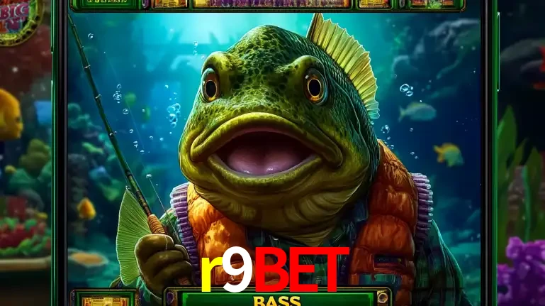 Personagem de peixe pescador do popular jogo de slot com tema de pescaria, uma das emocionantes opções de caça-níqueis para jogar e ganhar no cassino r9bet.